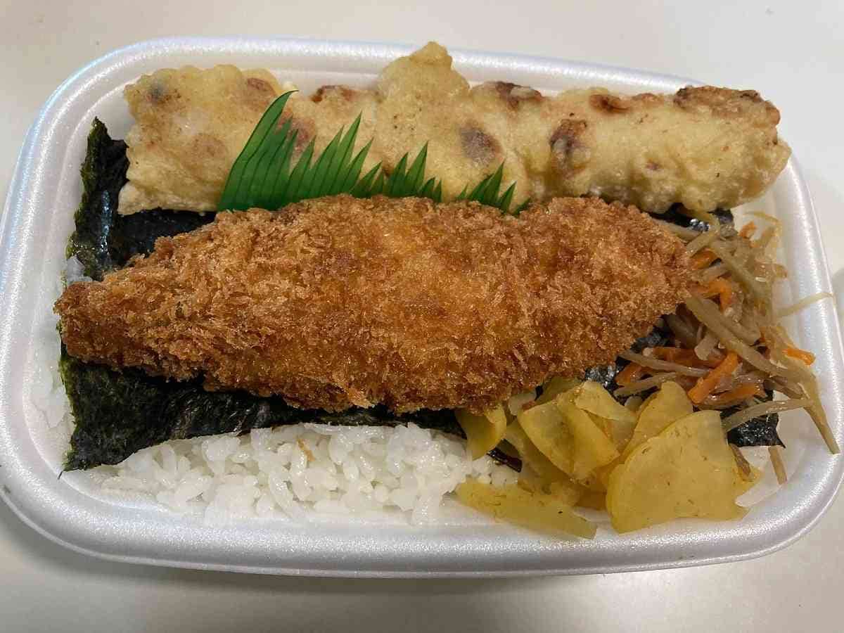 ほっともっとの「のり弁当」